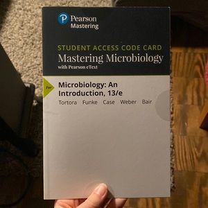 NEVER USED Pearson Mastering Microbiology Access Code